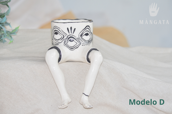 porta maceta PIERNAS D