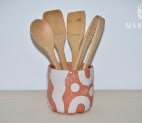 jarron ceramica cocina