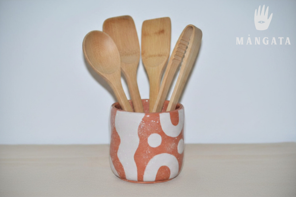 jarron ceramica cocina