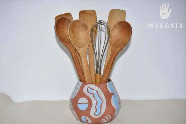 florero terracota ceramica