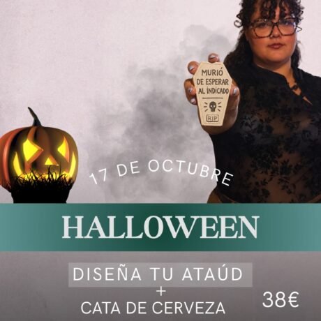 taller Halloween y cata de cerveza